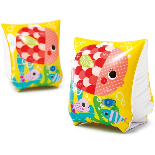 Нарукавники INTEX "Весёлые рыбки", 23 x 15 см, артикул 58652