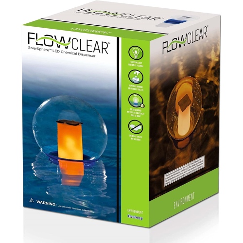 Светодиодный поплавок-дозатор Bestway Flowclear Solarsphere, артикул 58699
