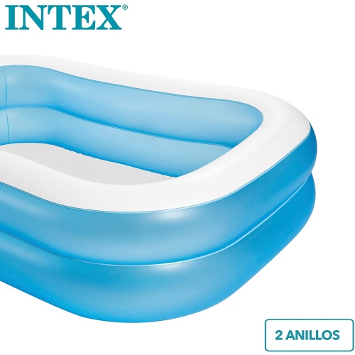 Надувной семейный бассейн INTEX Swim Center 203 x 152 x 48  см, артикул 57180