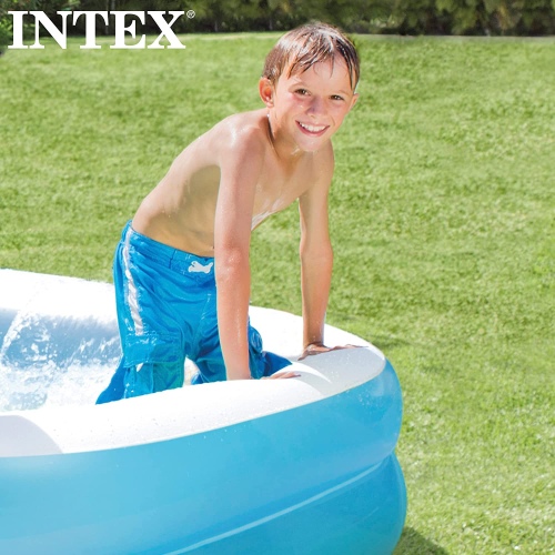 Надувной семейный бассейн INTEX Swim Center 203 x 152 x 48  см, артикул 57180