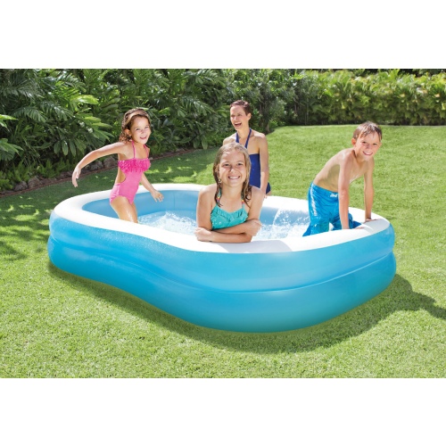 Надувной семейный бассейн INTEX Swim Center 203 x 152 x 48  см, артикул 57180