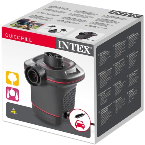 Насос электрический INTEX "Quick-Fill DC" 12V от прикуривателя, 650л/м, артикул 66636