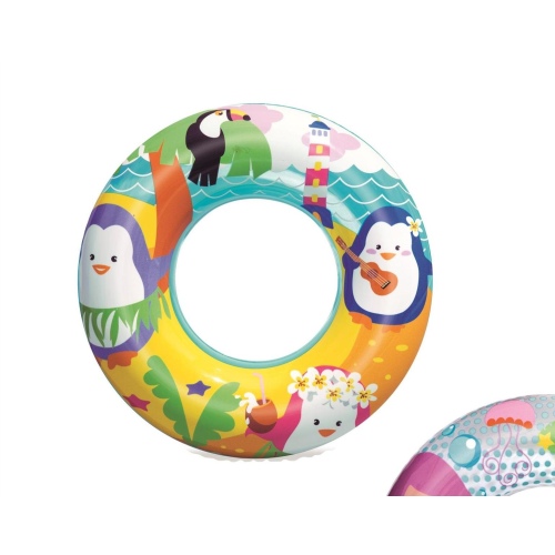 Надувной круг Bestway Adventure "Пингвины" 51 см, артикул 36113-P