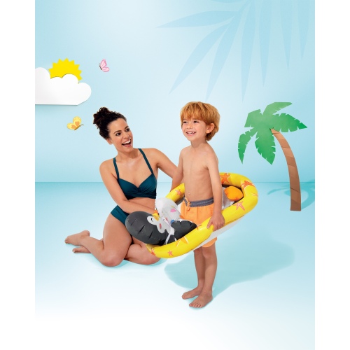 Надувной круг INTEX See-Me-Sit Rider Пингвин 76 x 58 см, артикул 59570-Р