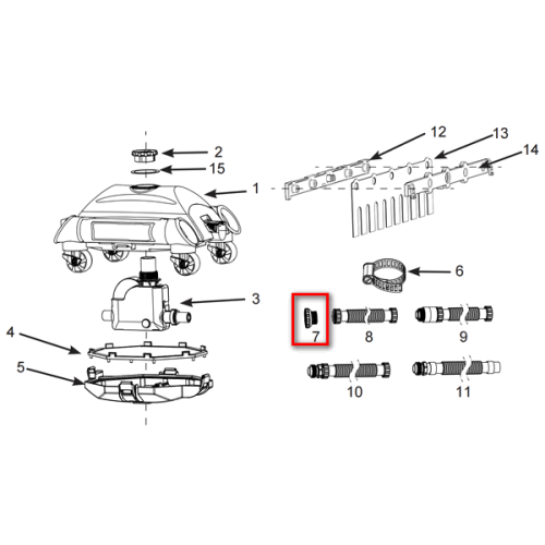 Переходник INTEX для шланга (38 мм), артикул 11239