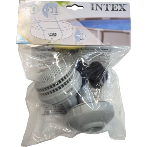 Комплект подключения INTEX к фильтр-насосу с заглушками под шланг 32 мм, артикул 25022