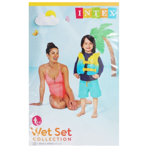 Жилет INTEX "Голубая лагуна" 41 x 30 см, артикул 59663