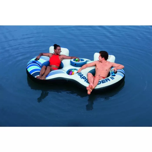 Надувной круг-кресло Bestway "Rapid Rider" на двоих 251 x 132 см, артикул 43113