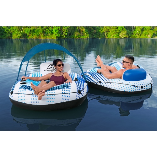 Надувной круг-кресло Bestway "Rapid Rider" с навесом 123 x 123 x 51 см, артикул 43725