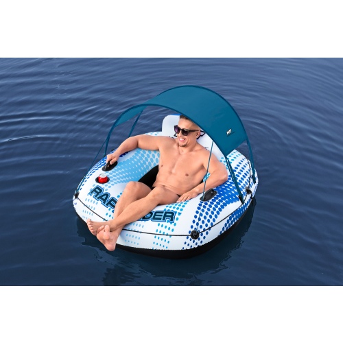 Надувной круг-кресло Bestway "Rapid Rider" с навесом 123 x 123 x 51 см, артикул 43725