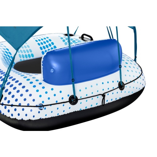 Надувной круг-кресло Bestway "Rapid Rider" с навесом 123 x 123 x 51 см, артикул 43725