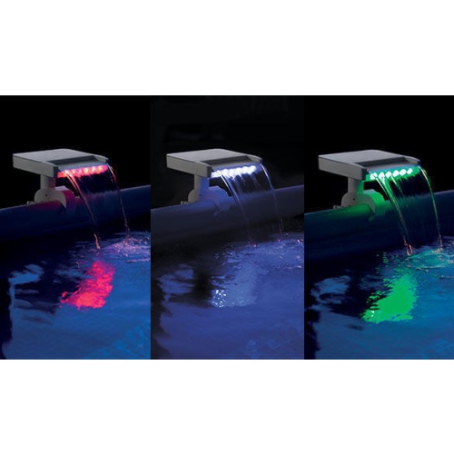 Водопад навесной INTEX с цветной LED-подсветкой, артикул 28090