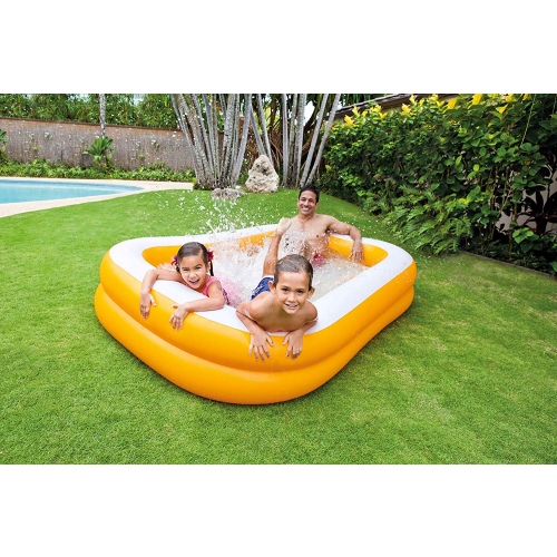 Детский бассейн INTEX "Мандарин" 229 x 147 x 46 см, артикул 57181