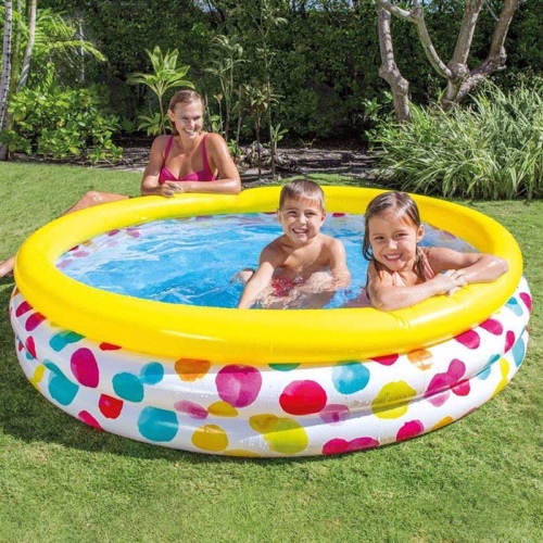 Детский бассейн INTEX "Фигуры" 168 x 41 см, артикул 58449