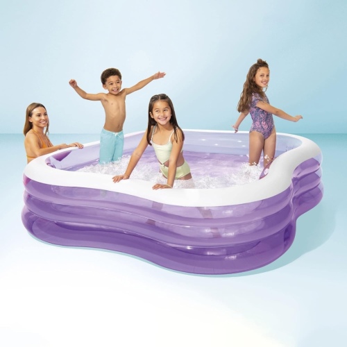Детский бассейн INTEX Swim Center Beach Wave 2.29 x 2.29 x 0.56 м, артикул 57495