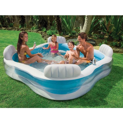 Детский бассейн INTEX "Идиллия" 229 x 229 x 66 см, артикул 56475