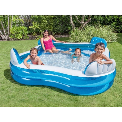 Детский бассейн INTEX "Идиллия" 229 x 229 x 66 см, артикул 56475