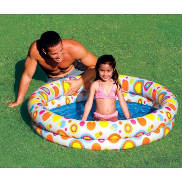 Детский бассейн INTEX "Морские звёзды" 122 x 25 см, артикул 59421