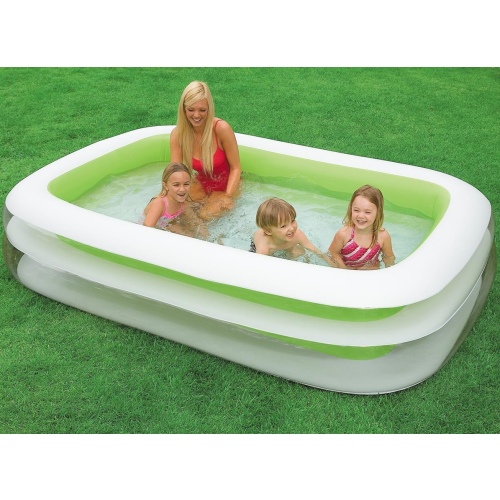 Детский бассейн INTEX "Пирамида" 262 x 175 x 56 см, артикул 56483
