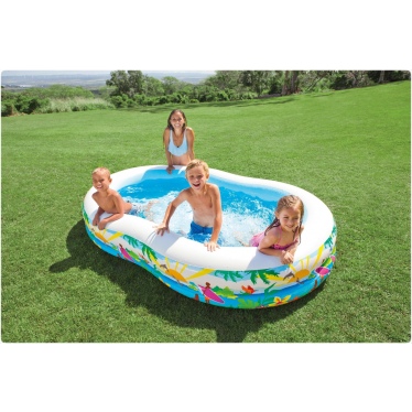 Детский бассейн INTEX "Пляж" 262 x 160 x 46 см, артикул 56490