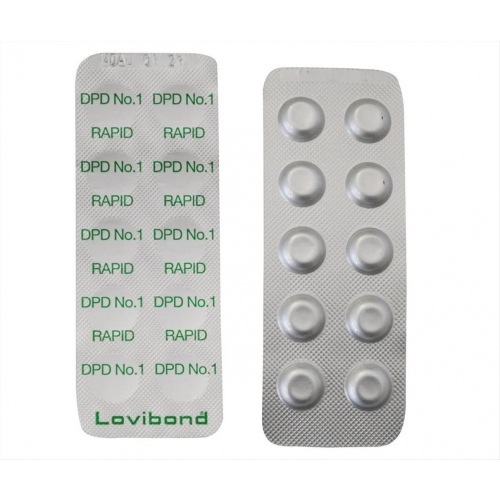 Таблетки Lovibond для измерения Cl 1 х 10, артикул 2300100