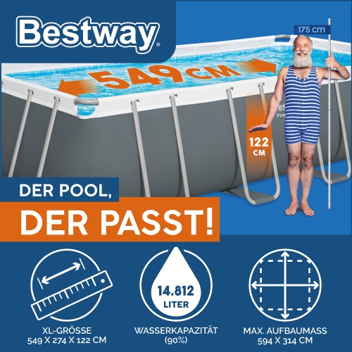 Каркасный бассейн Bestway 56466