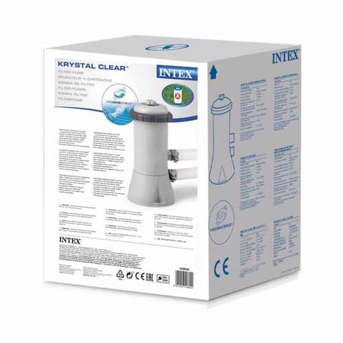 Картриджный насос-фильтр INTEX "Krystal Clear", 2006 л/ч, артикул 28604