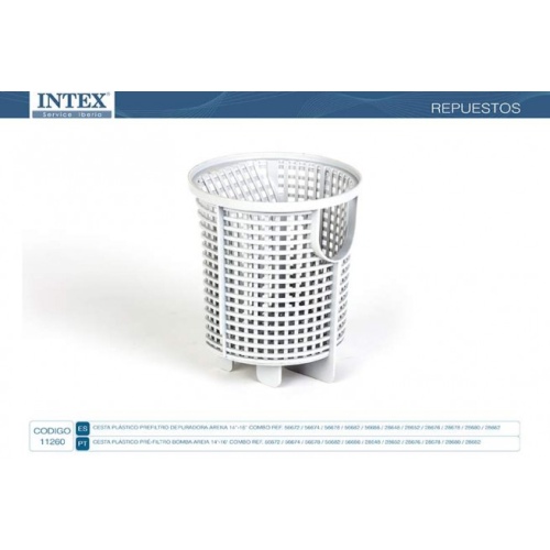 Корзина INTEX в предфильтр песчаного фильтра 26648/26652 (все года), артикул 11260