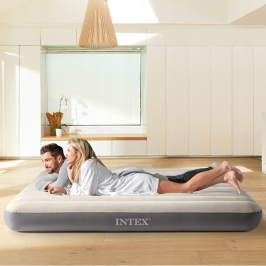 Кровать INTEX надувная 152 x 203 x 25 см без насоса, артикул 64103