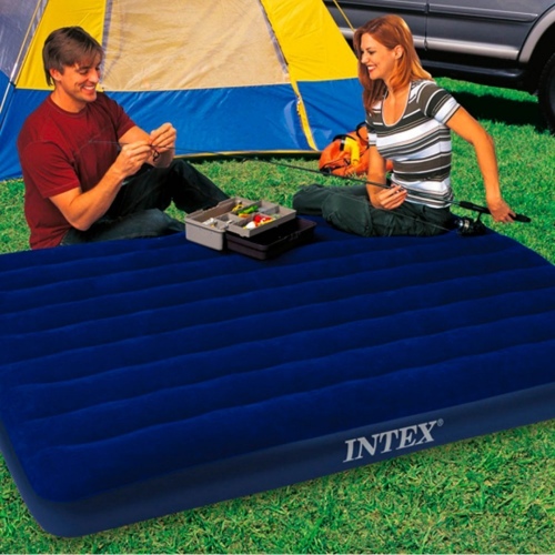 Кровать INTEX надувная 152 x 203 x 25 см, без насоса, артикул 64759