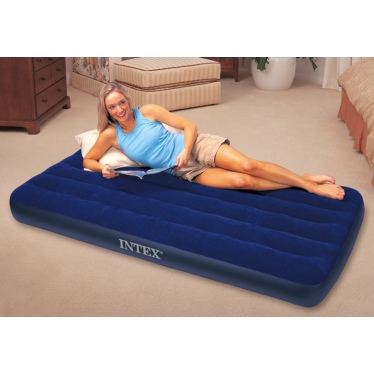 Кровать INTEX надувная 99 x 191 x 25 см, без насоса, артикул 64757