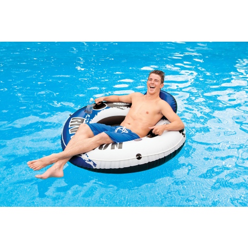 Надувное кресло-круг INTEX "Река" 135 см, артикул 58825