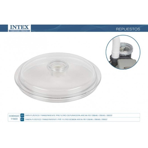 Крышка INTEX для предфильтра песчаного фильтра 26648/26652 (все года), артикул 11480