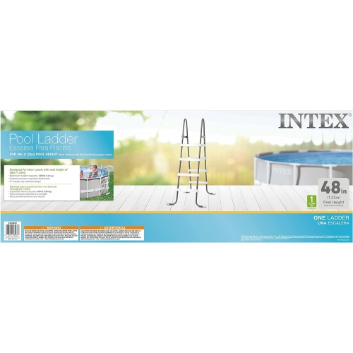 Лестница для бассейнов INTEX 122 см без площадки, артикул 28066