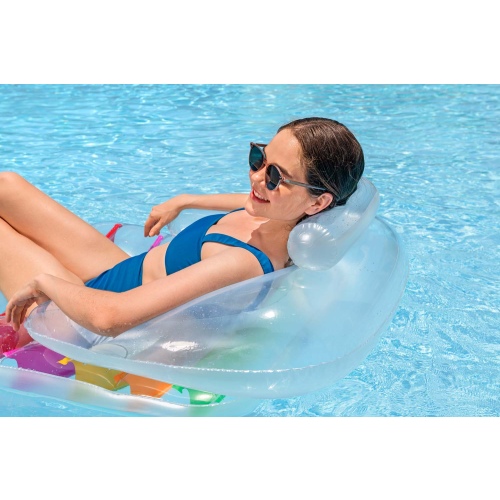 Матрас Bestway Summer Colors со спинкой + складная секция для ног 201 x 89 см, артикул 43023