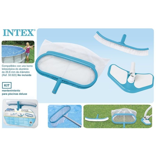 Набор для чистки бассейна INTEX от 549 см, артикул 29057