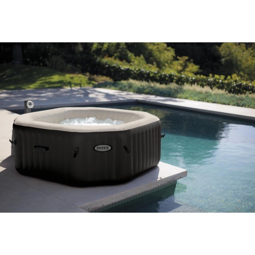 Надувная джакузи INTEX PureSpa Jet and Bubble Deluxe, артикул 28458