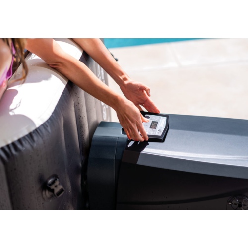 Надувная джакузи INTEX PureSpa Jet and Bubble Deluxe, артикул 28462