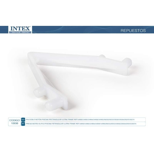 Пружинный фиксатор INTEX U-балки к бассейнам Ultra Frame, артикул 10936
