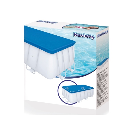 Тент Bestway для каркасных бассейнов 4.12 x 2.01 м, артикул 58232