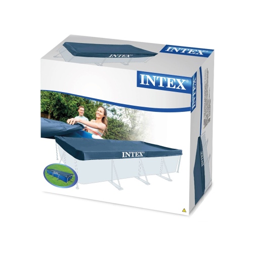Тент INTEX для каркасных бассейнов 4.5 x 2.2 м, артикул 28039