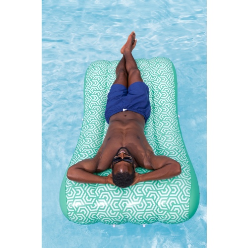 Надувной матрас Bestway Comfy Chill с солнцезащитным навесом 178 x 102 см, артикул 43729