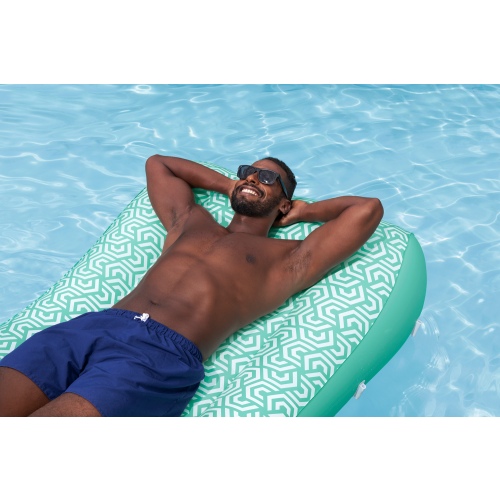 Надувной матрас Bestway Comfy Chill с солнцезащитным навесом 178 x 102 см, артикул 43729