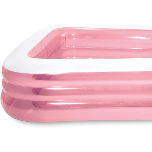 Надувной бассейн INTEX Pink Swim Center 305 x 183 x 56 см, артикул 58487