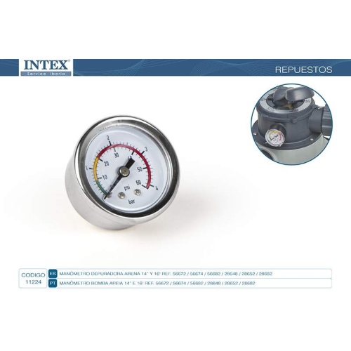 Манометр INTEX, артикул 11224