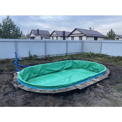 Тент (зимний) Лагуна для овального бассейна 5 х 2 м, артикул ТМ980
