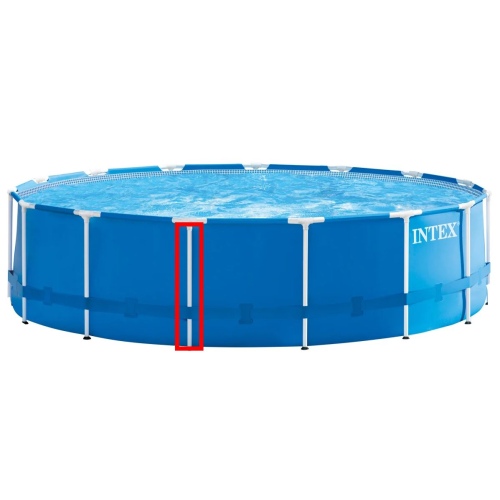 Вертикальная опора для круглых бассейнов INTEX Metal Frame 457 х 122 см (в моделях с 2020 года), арт. 12818