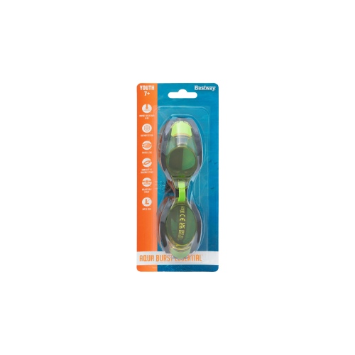 Очки для плавания Bestway " Aqua Burst Essential II" (цвет желтый) от 7 лет, арт. 21005