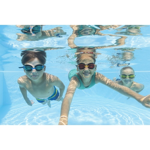 Очки для плавания Bestway " Aqua Burst Essential II" (цвет красный) от 7 лет, арт. 21005