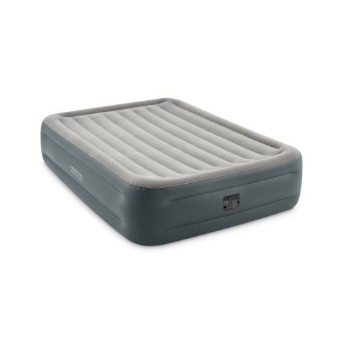 Кровать INTEX надувная Essential 152 x 203 x 46 см, встроенный насос 220V, артикул 64126